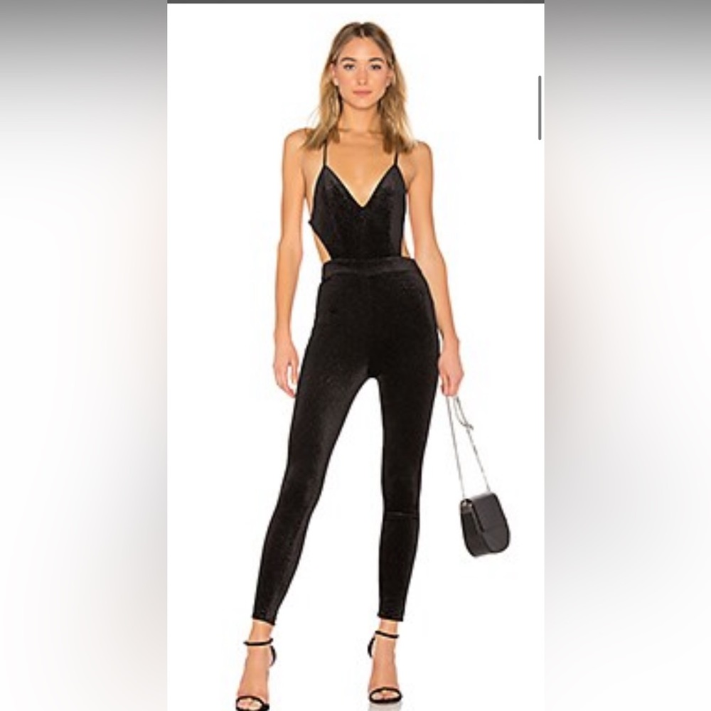 REVOLVE Let's Be Real Jumpsuit in Starry Night